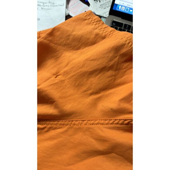 Field & Stream Size XXL Mens Travel Fishing Shirt Tangerine Orange Short Sleeve - Picture 7 of 7